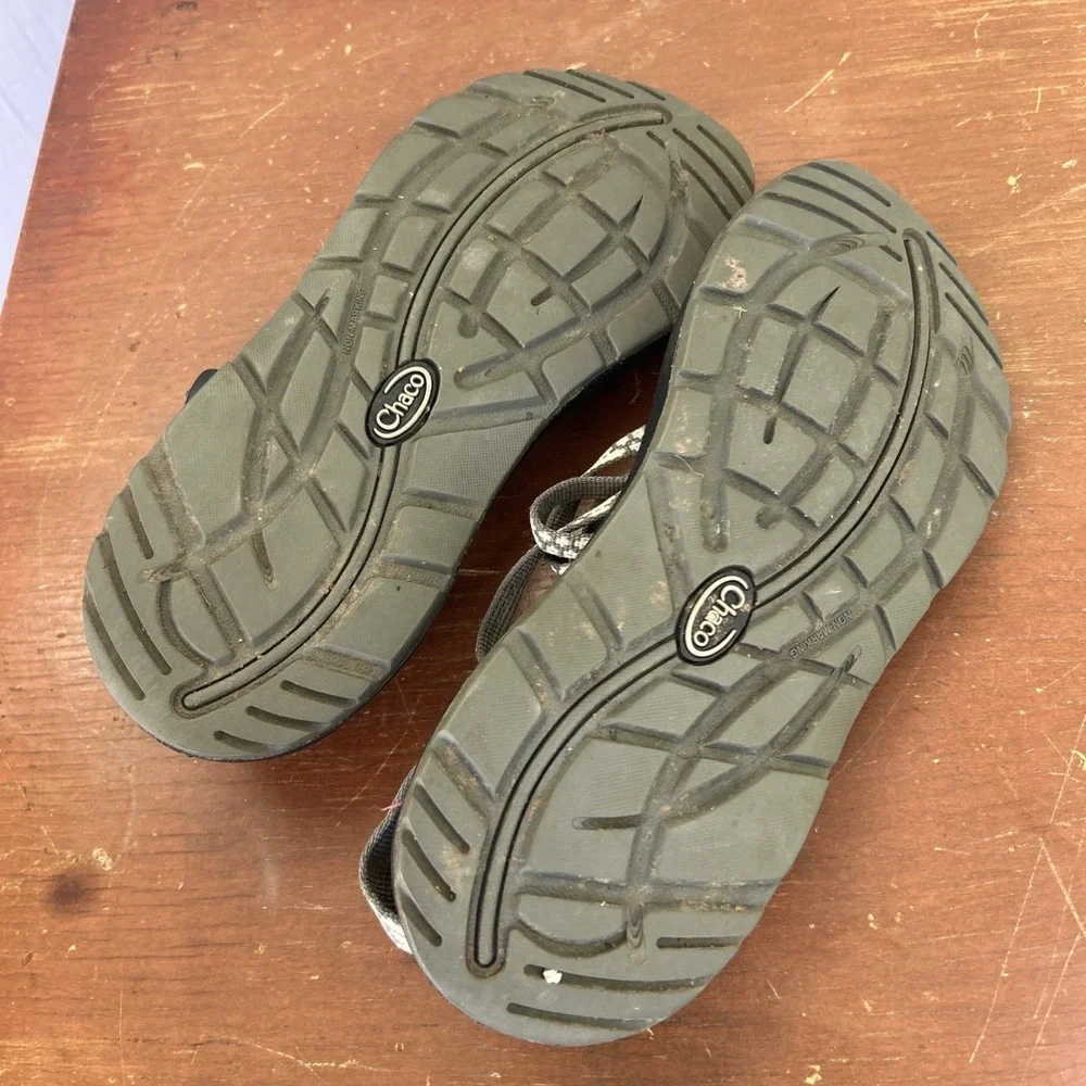 Chaco ZX/2 Yampa Sandals Womens Size 9 Gray Toe Loop Water Sport Hiking Outdoor
